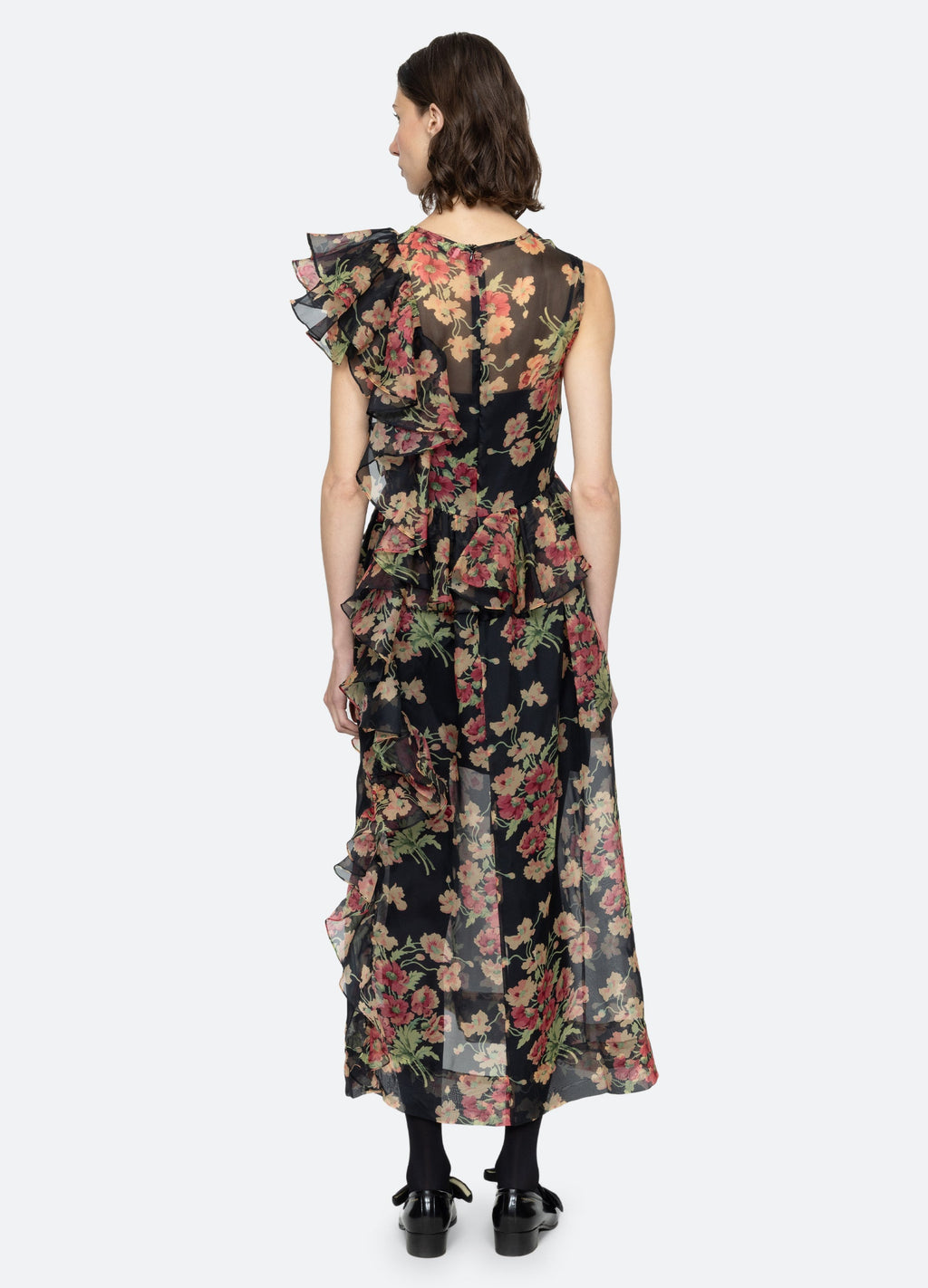 Sea NY Cornelia Midi Dress - Black