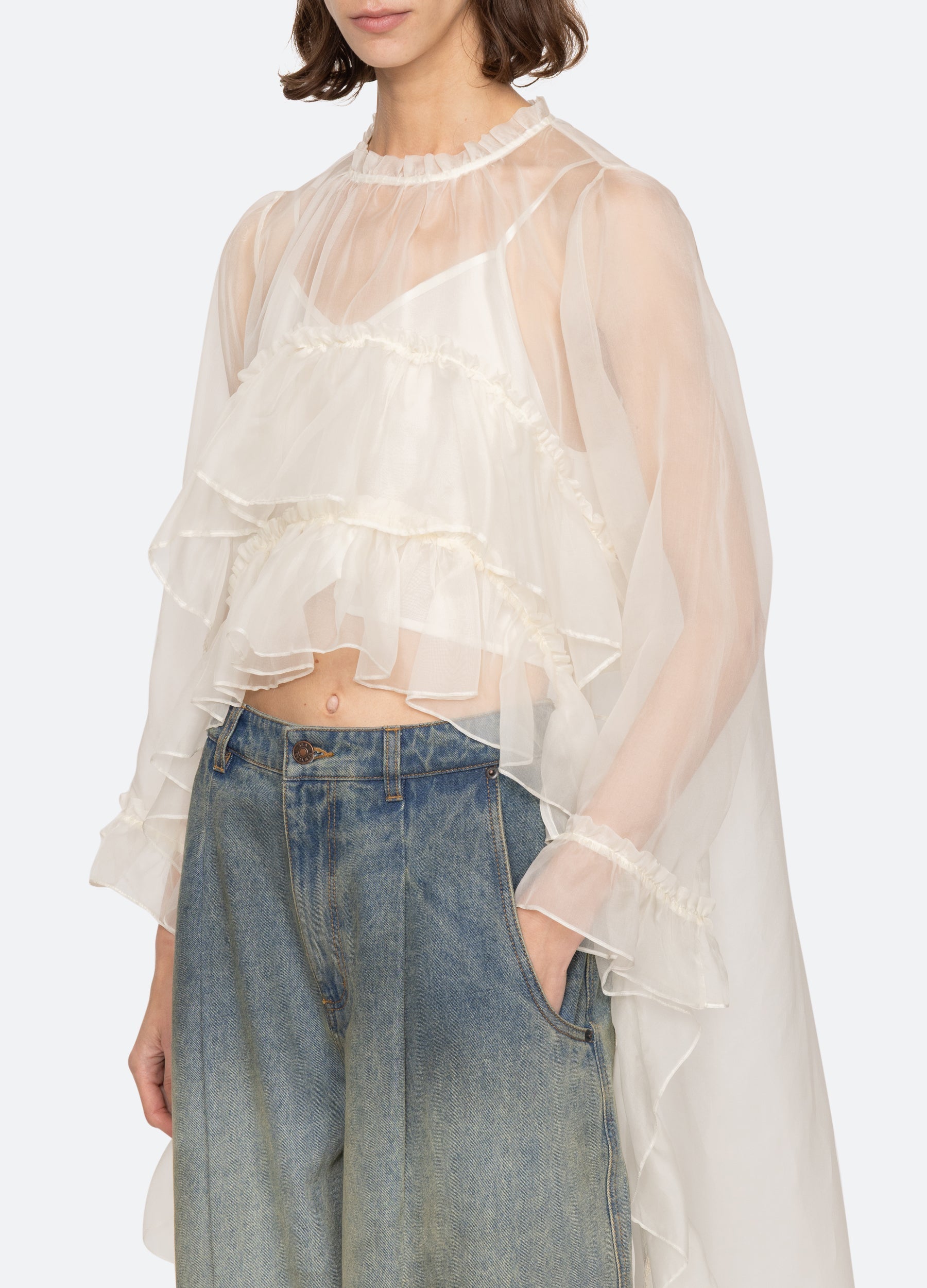 Sea NY Cornelia Top - Cream