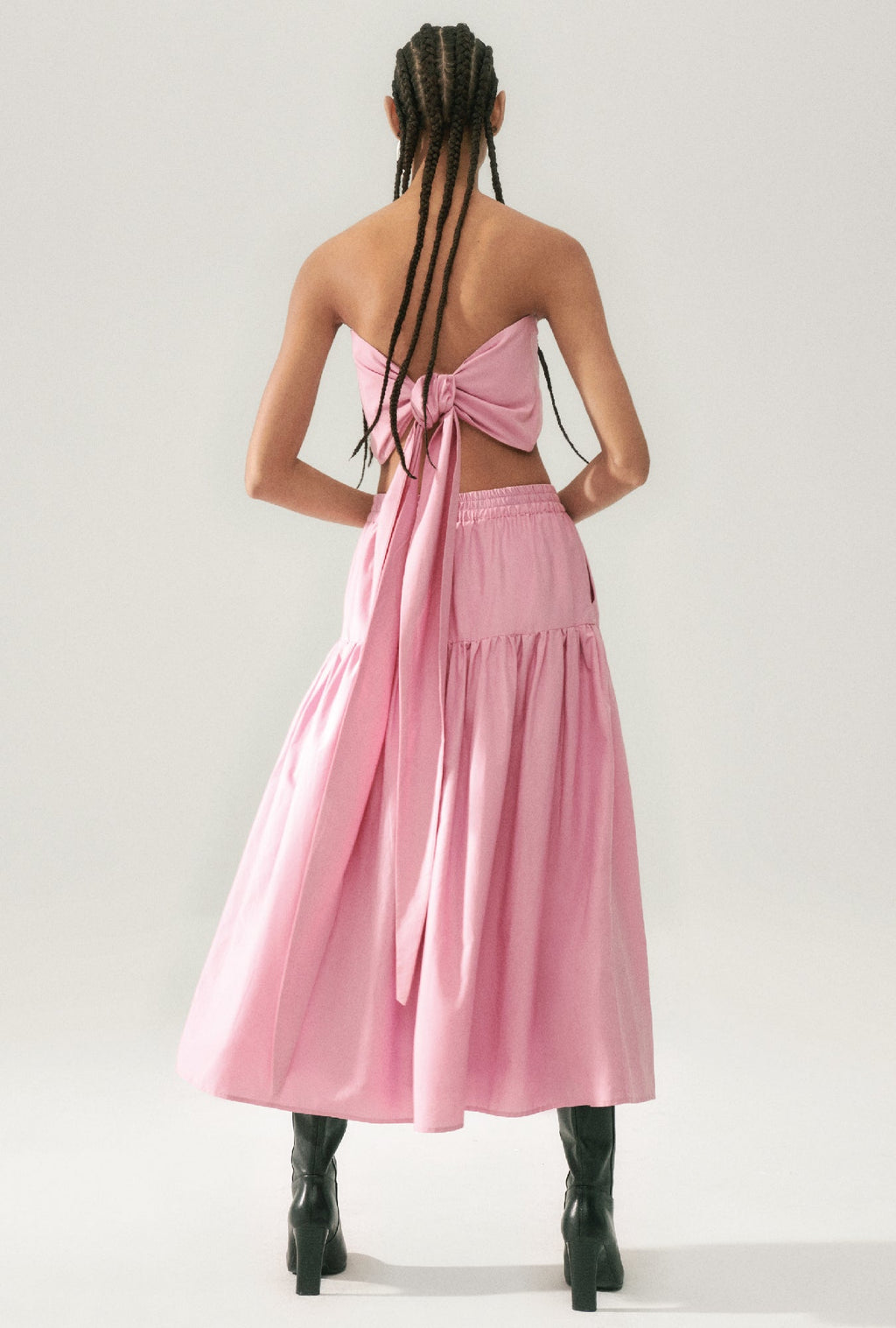Silk Laundry Cotton Silk Twist Top - Fig