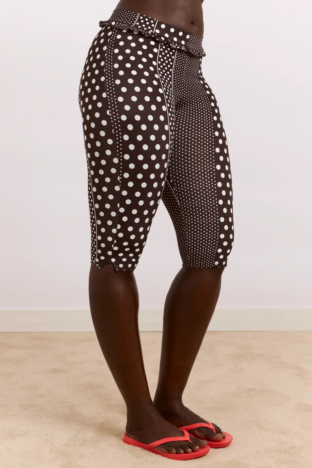 The Most Beautiful Thing In The World Is Cove Capri Short - Spot Stripe