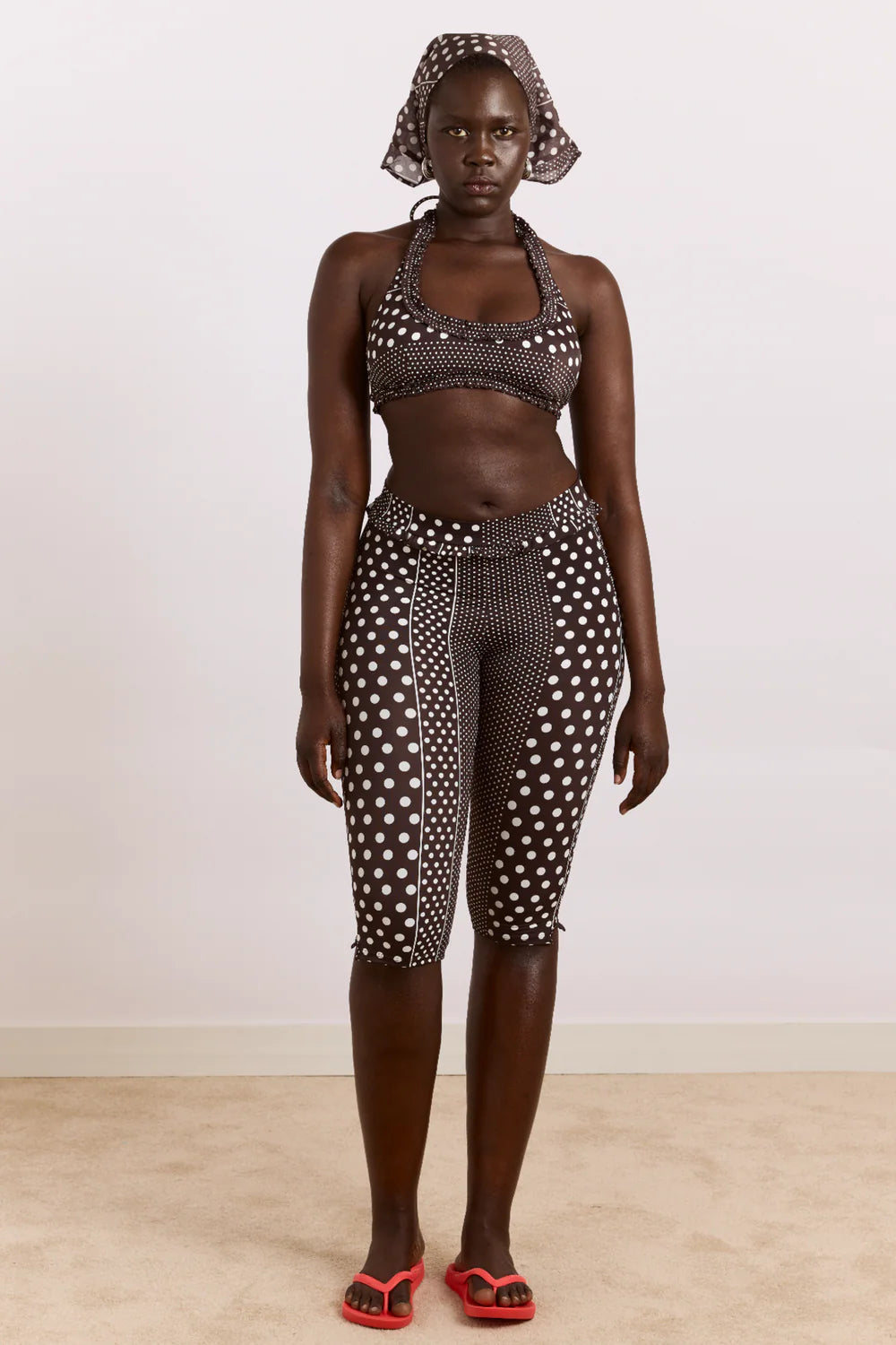 The Most Beautiful Thing In The World Is Cove Capri Short - Spot Stripe