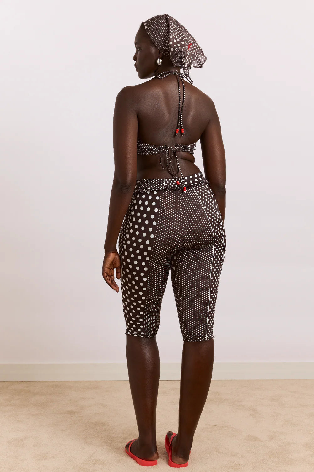 The Most Beautiful Thing In The World Is Cove Capri Short - Spot Stripe