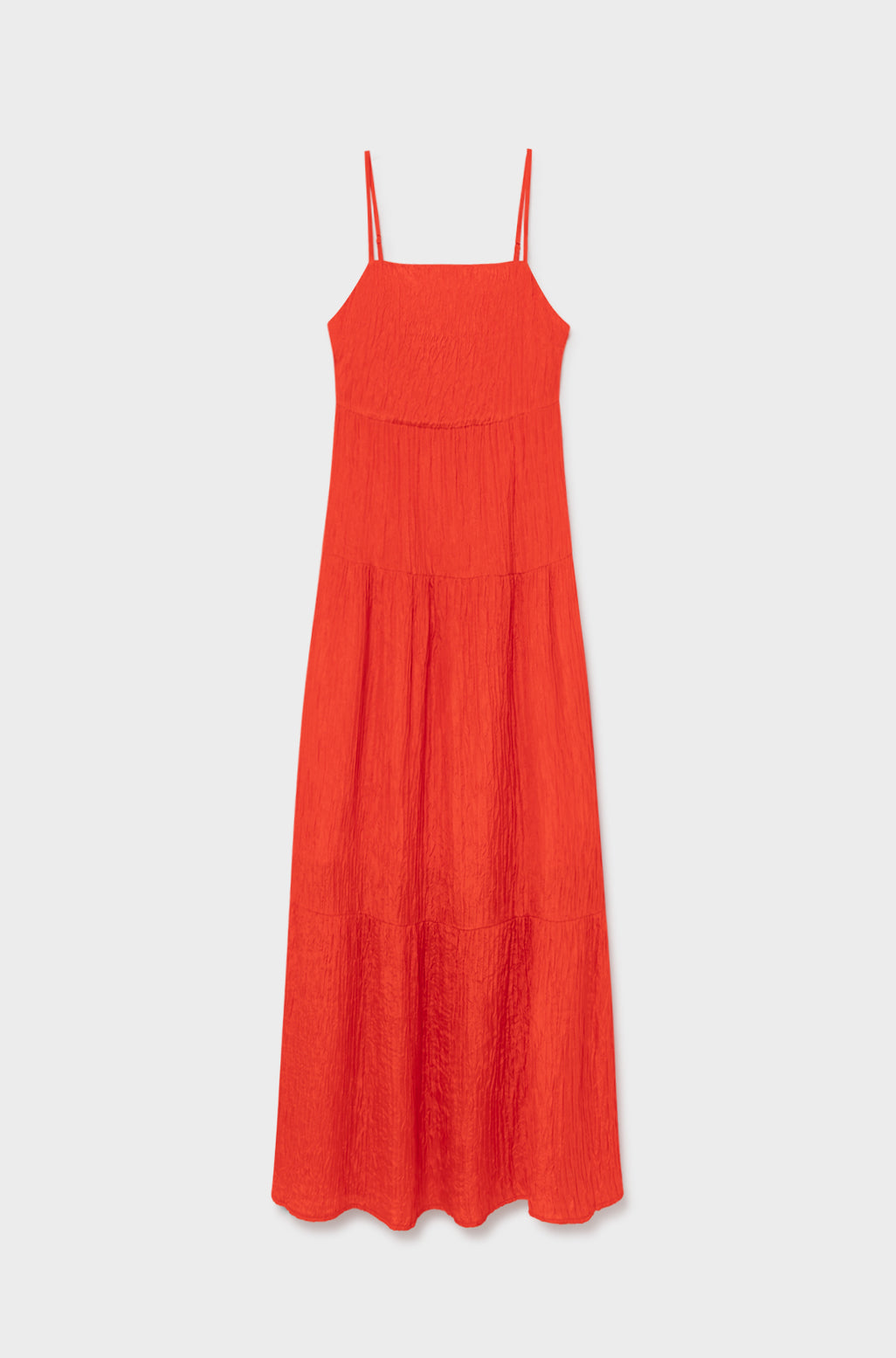 Silk Laundry Crinkle Bounce Dress - Banksia