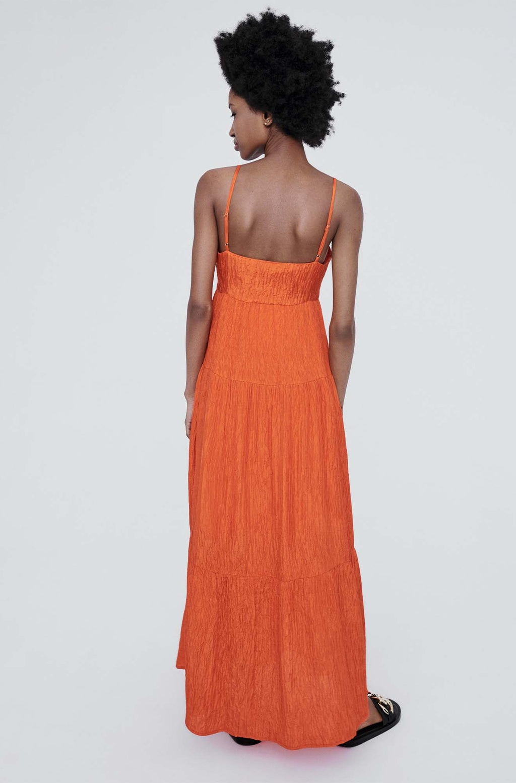 Silk Laundry Crinkle Bounce Dress - Banksia