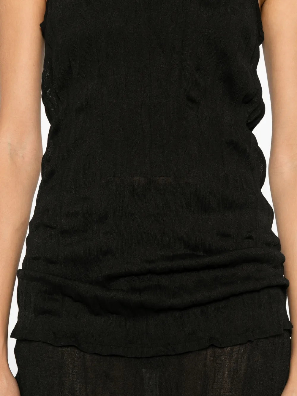 Totême Crinkled Knit Tank