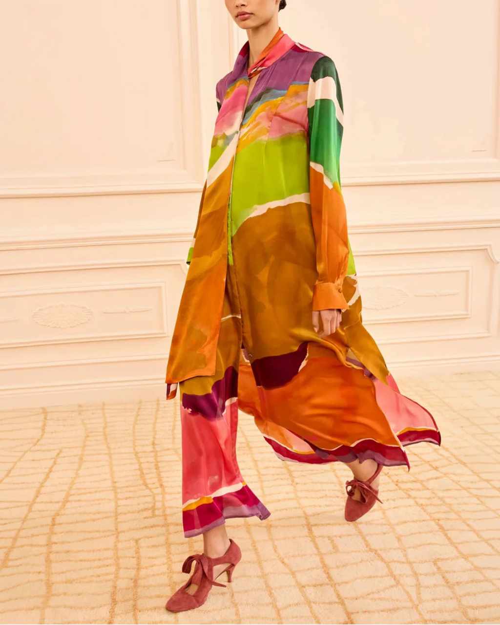 Ulla Johnson Critique Silk Dress - Multi