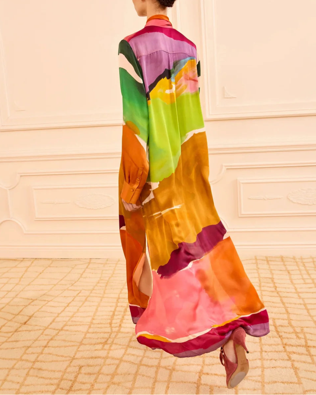 Ulla Johnson Critique Silk Dress - Multi