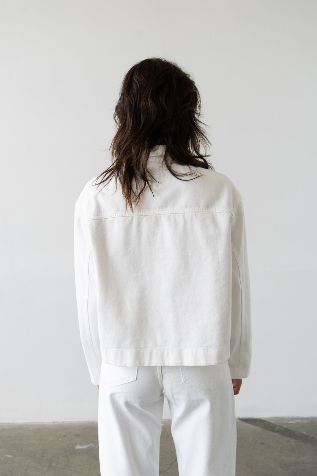 Waltz Cropped Jacket - Lait