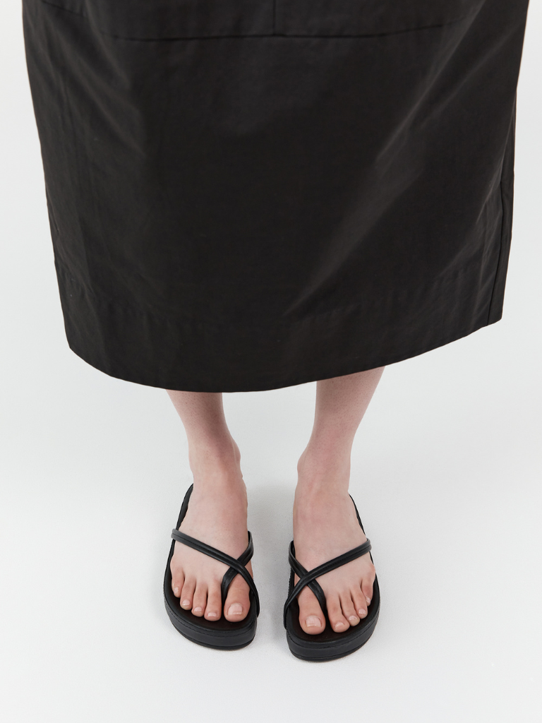 St. Agni Cross Strap Flatform