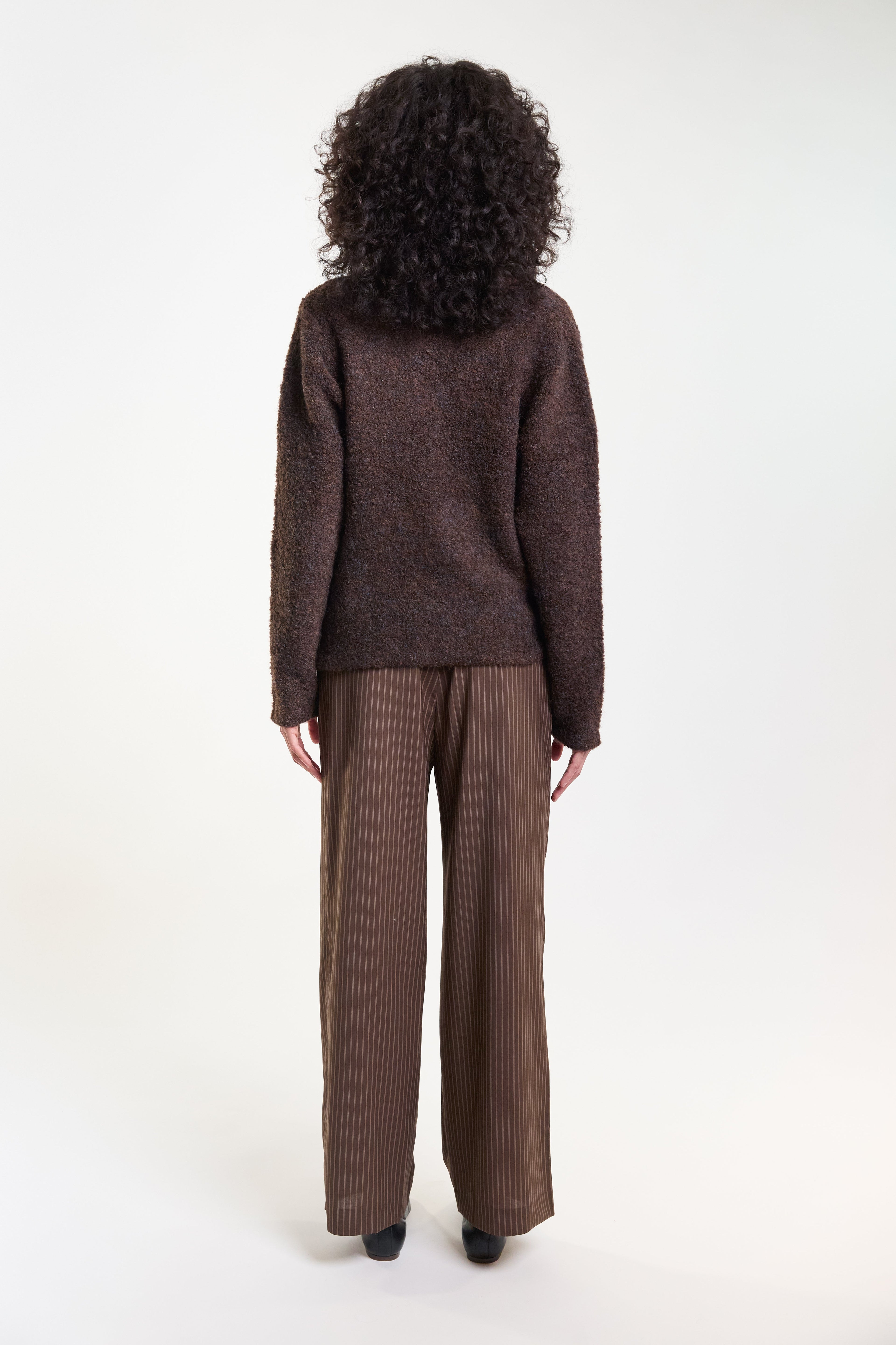 Deiji Studios Crossover Top - Brown Multi