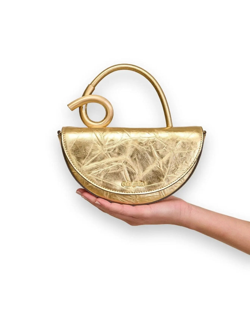 Cult Gaia Azariah Nano Crossbody - Brass