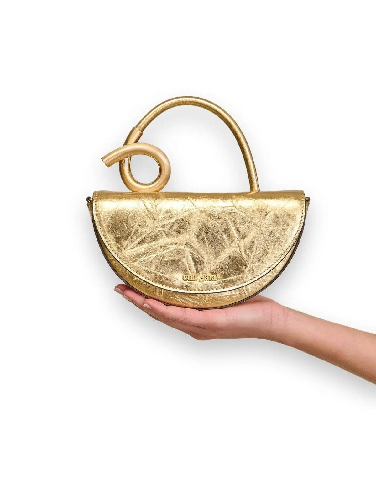Cult Gaia Azariah Nano Crossbody - Brass