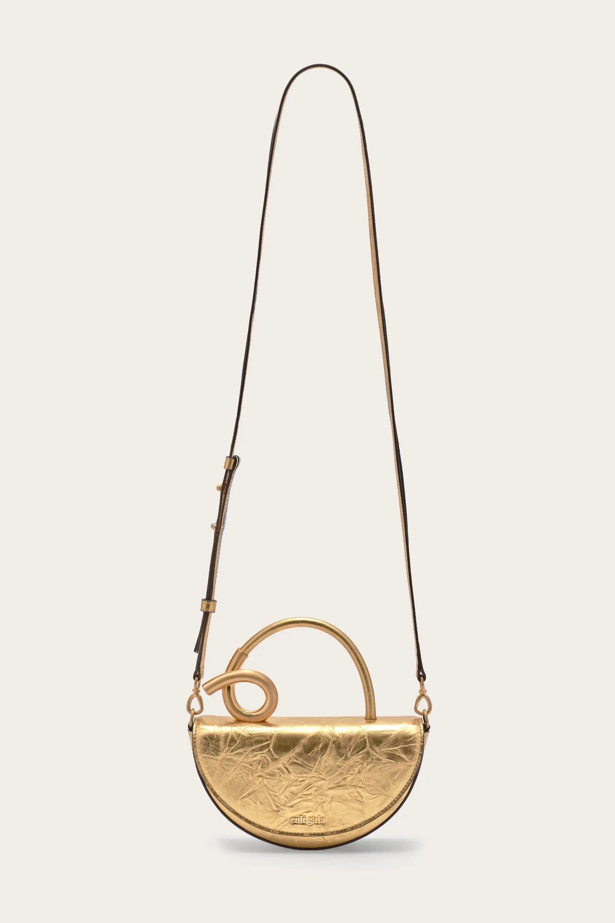 Cult Gaia Azariah Nano Crossbody - Brass