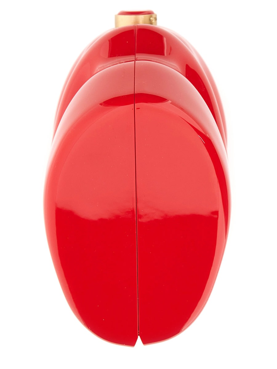 Cult Gaia Scrunch Clutch - Red