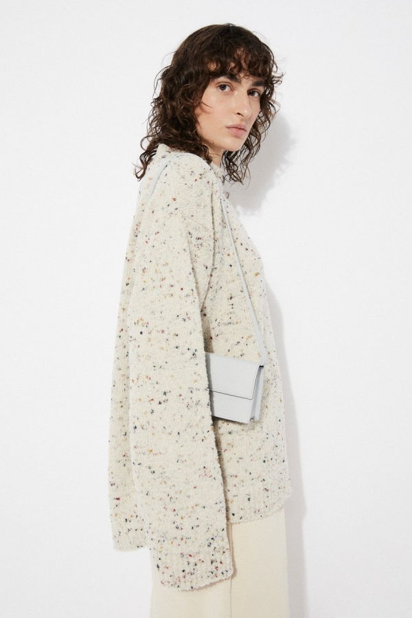 Rita Row Curtiz leather mini bag - Pearl
