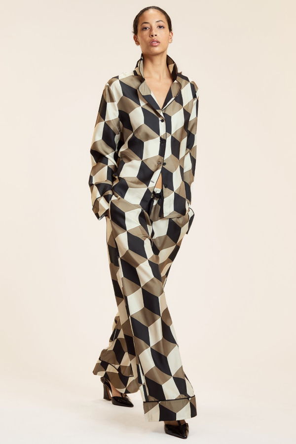 Cynthia Rowley Art Deco PJ Pants