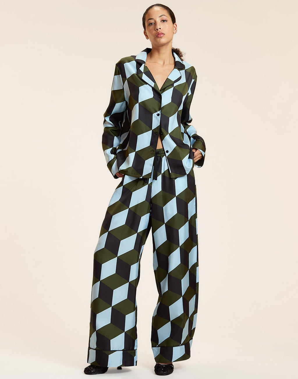 Cynthia Rowley Art Deco PJ Pants