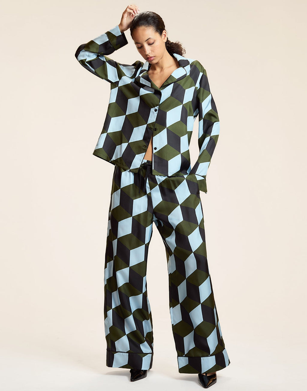 Cynthia Rowley Art Deco PJ Pants