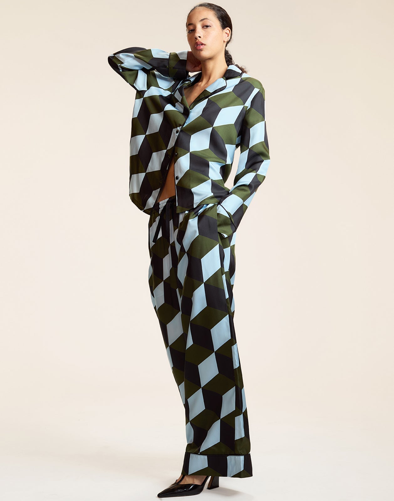 Cynthia Rowley Art Deco PJ Pants