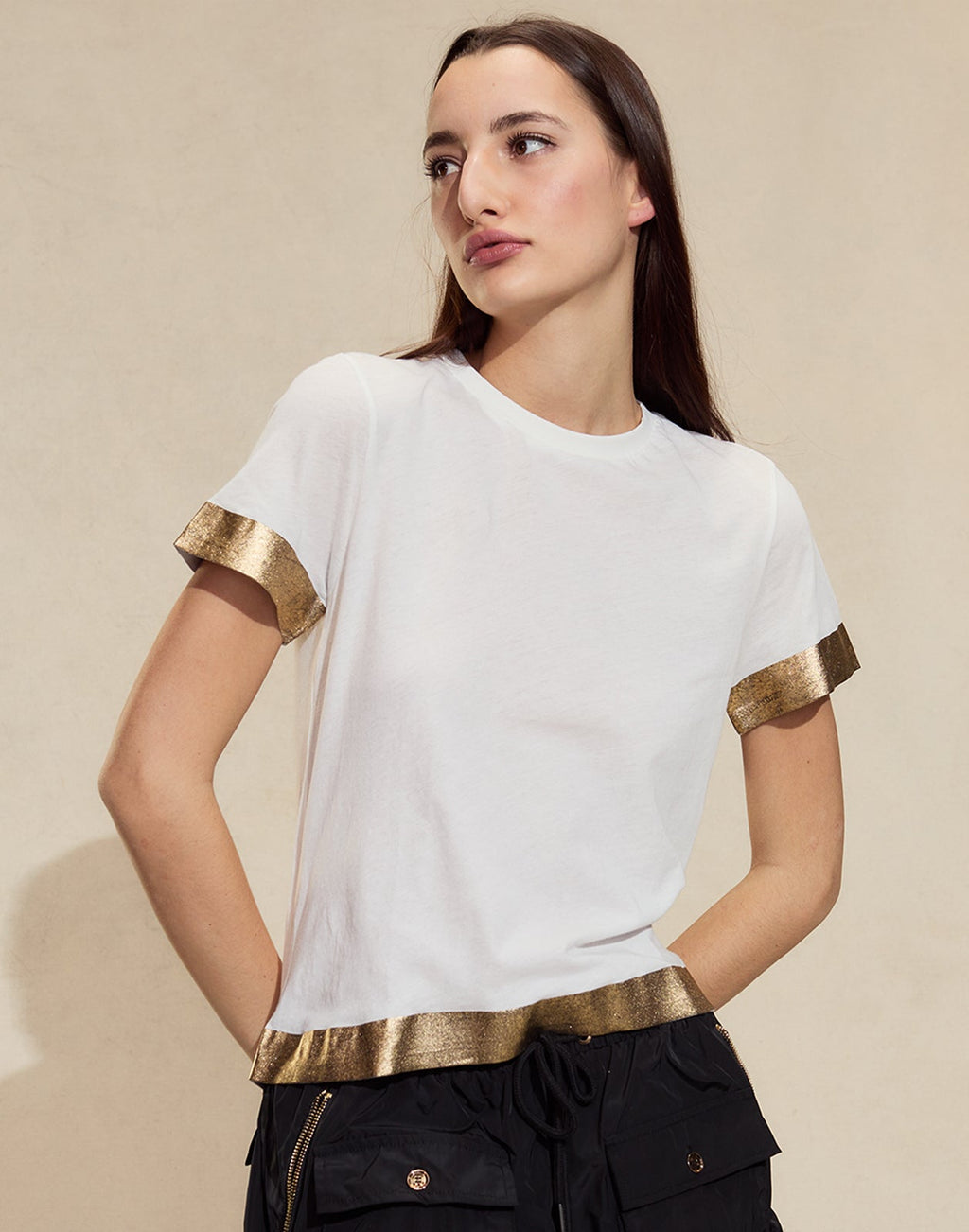Cynthia Rowley Athena Tee - White