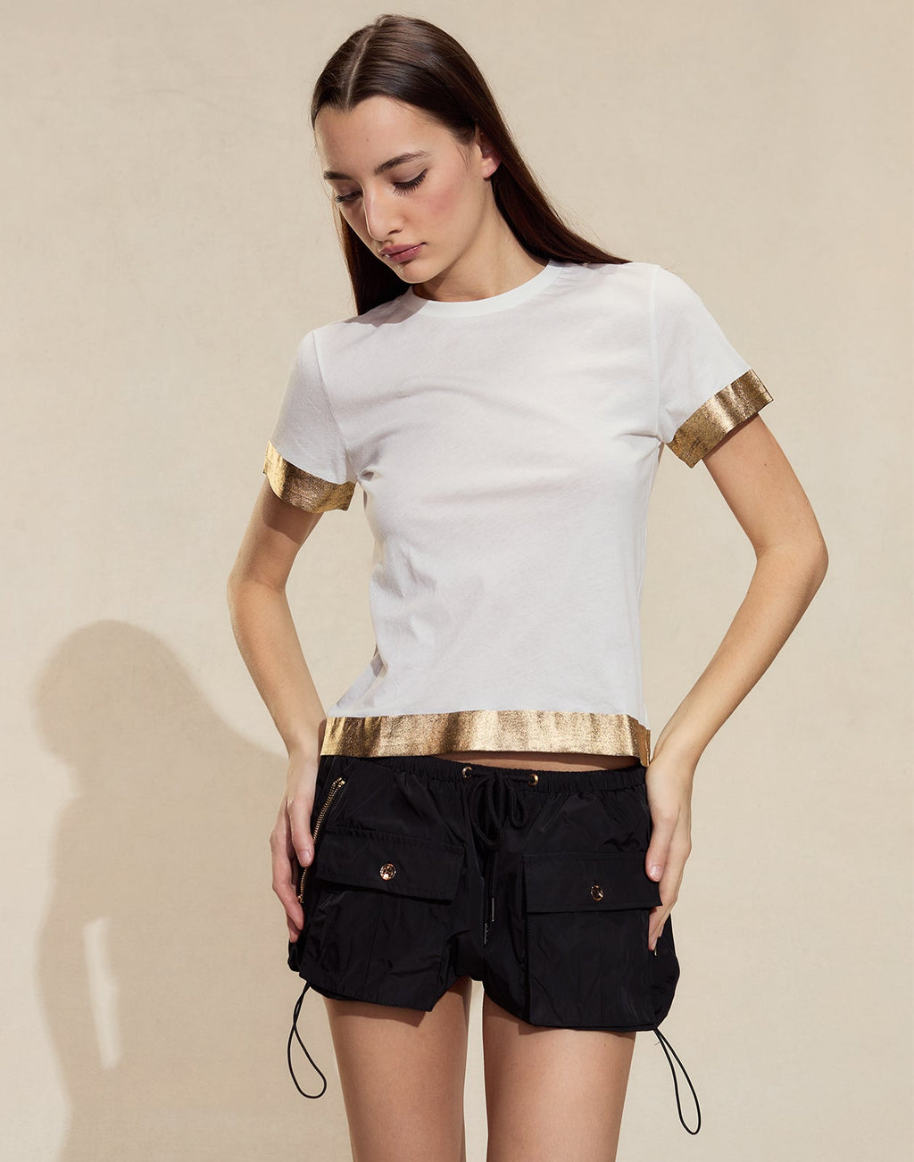 Cynthia Rowley Athena Tee - White