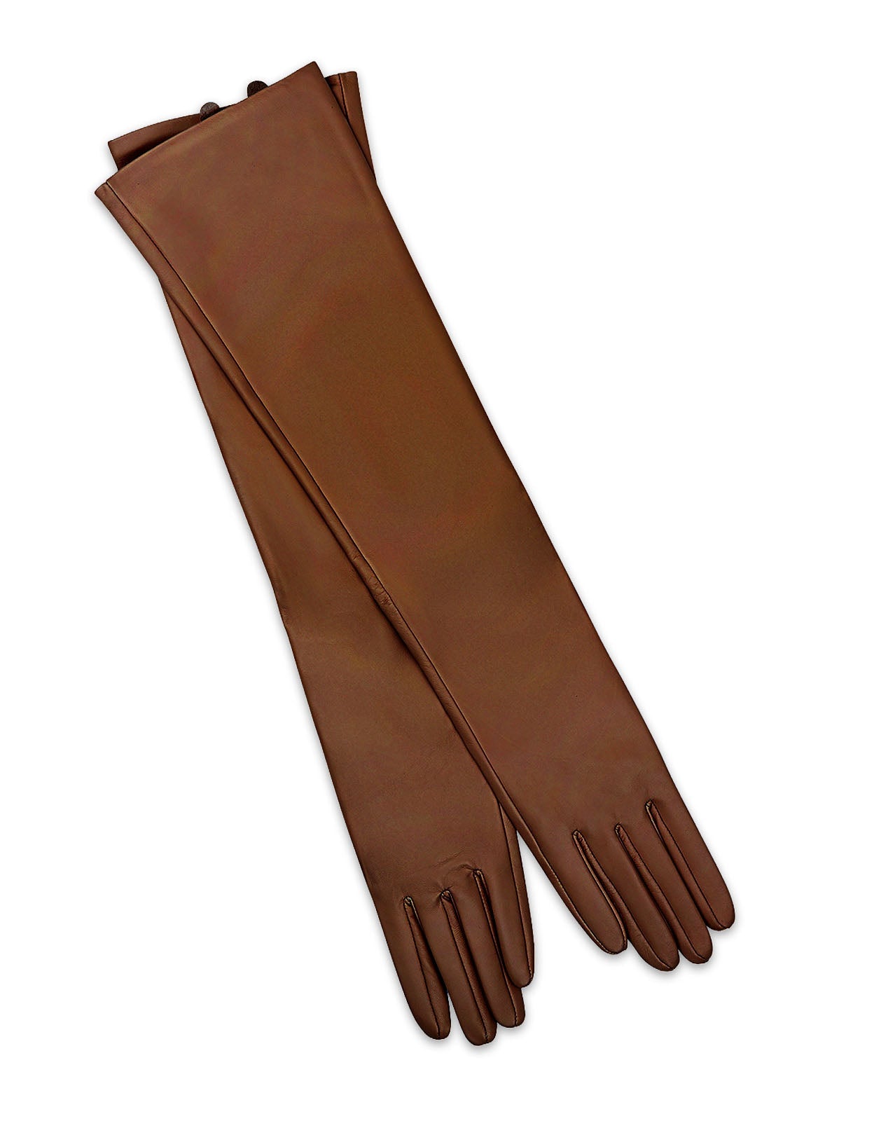 Cynthia Rowley Bea Long Leather Gloves