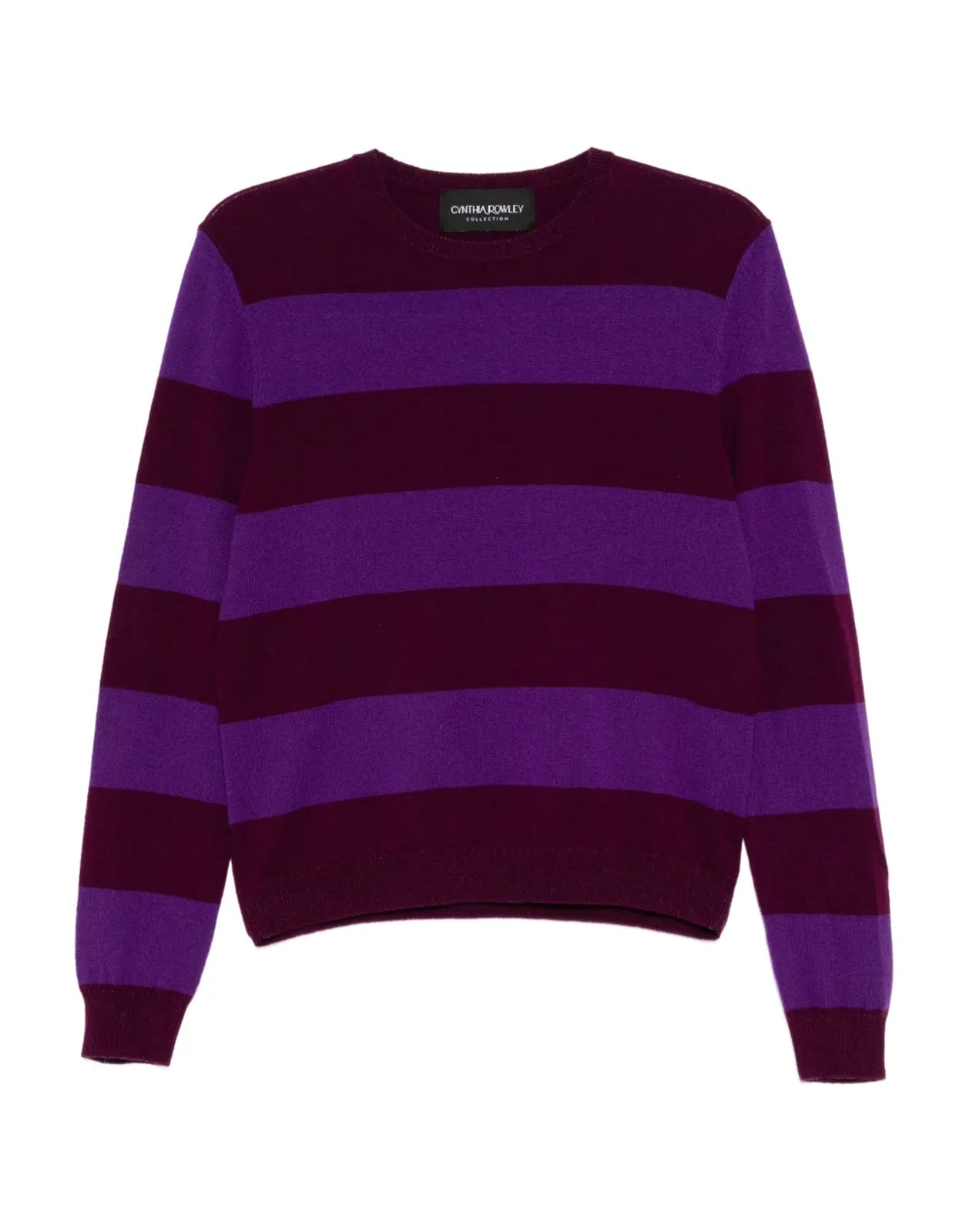 Cynthia Rowley Lucky Stripes Cashmere Sweater - PPLBGD
