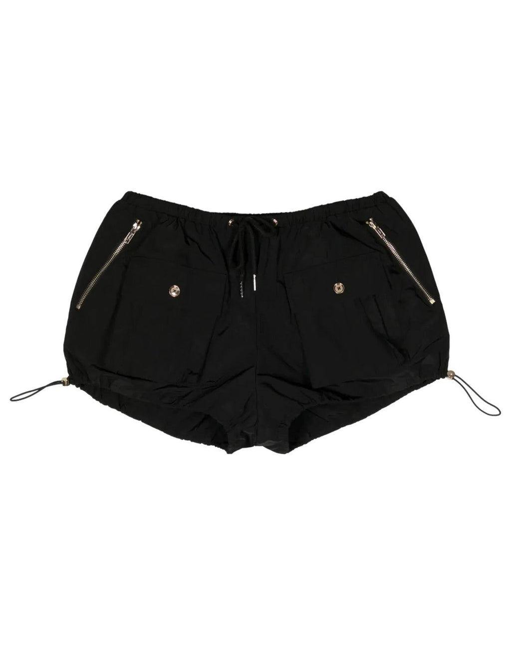 Cynthia Rowley Nylon Cargo Bloomers - Black