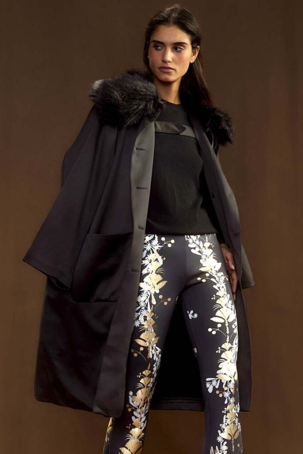 Cynthia Rowley Polished Coat - Black