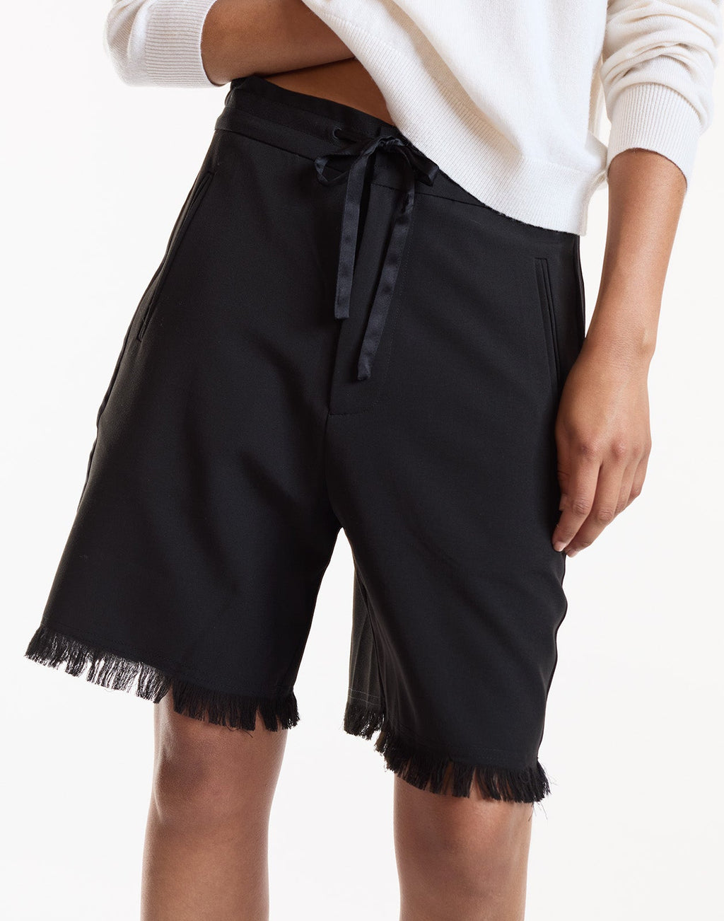 Cynthia Rowley Tux Short - Black