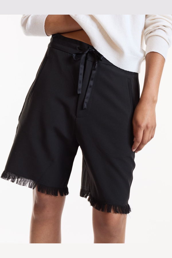 Cynthia Rowley Tux Short - Black