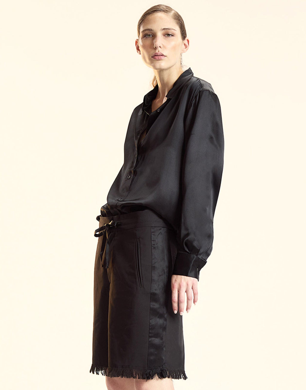 Cynthia Rowley Tux Short - Black