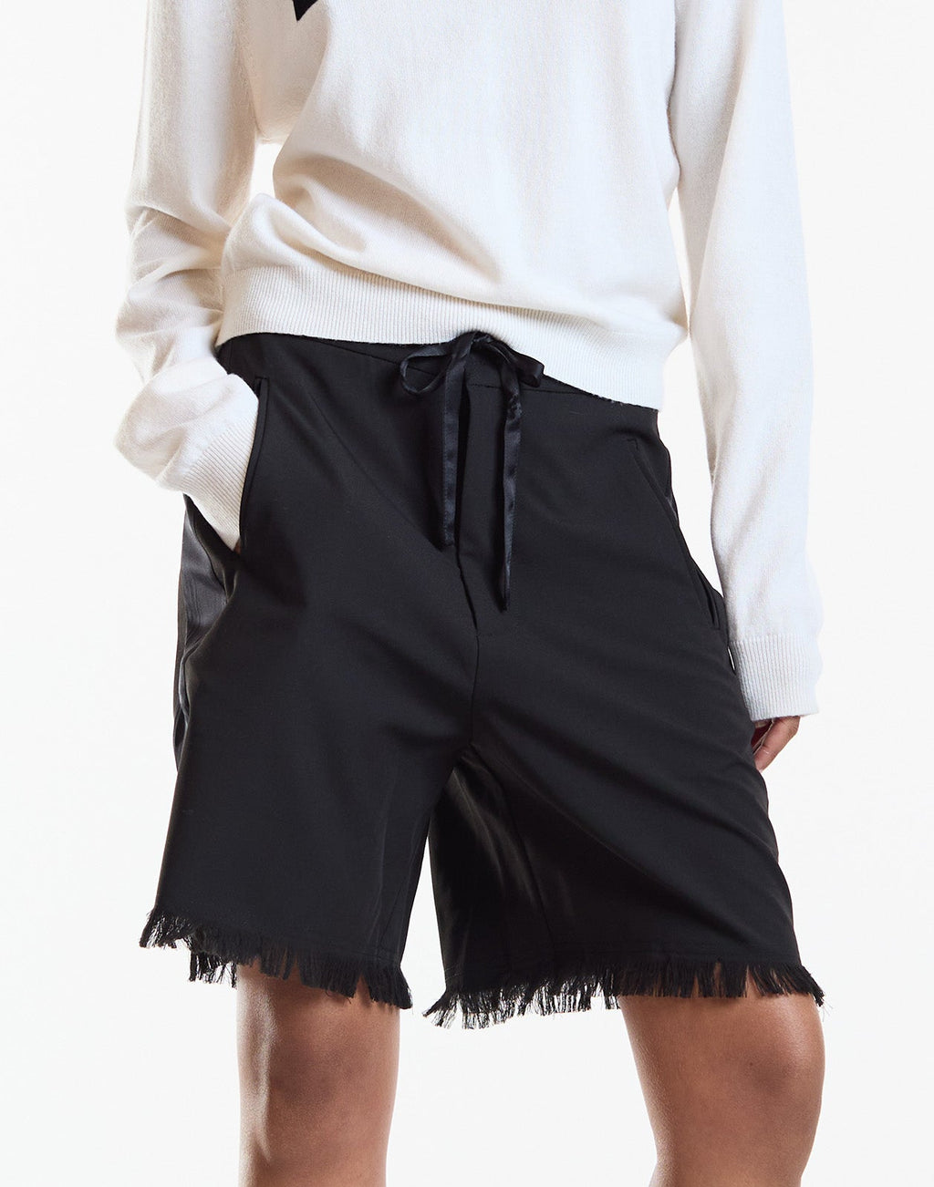 Cynthia Rowley Tux Short - Black