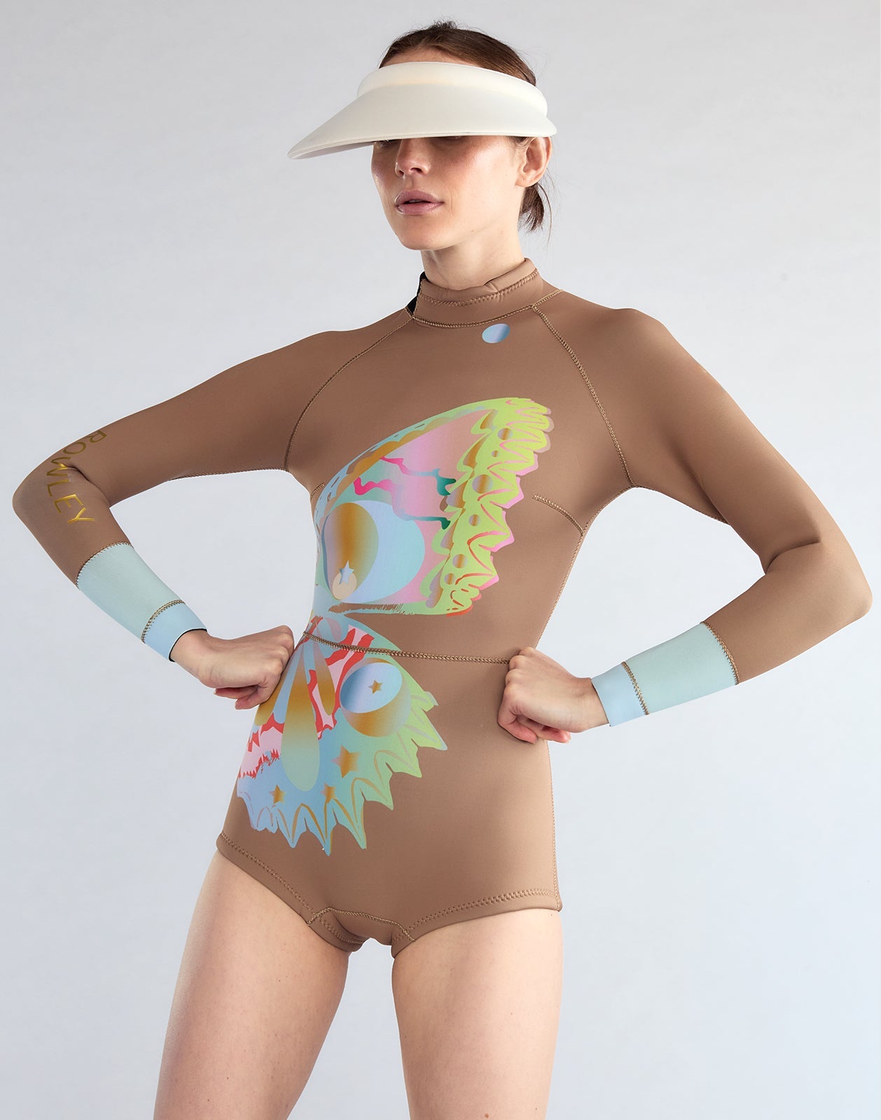 Cynthia Rowley Wetsuit - Camel/Butterfly