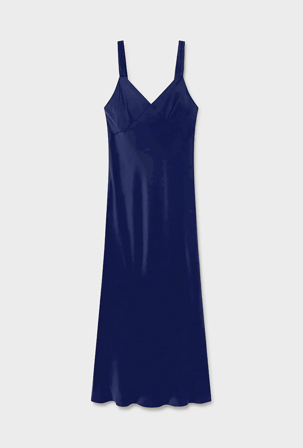 Silk Laundry Deco Ruched Dress - Purple Rain