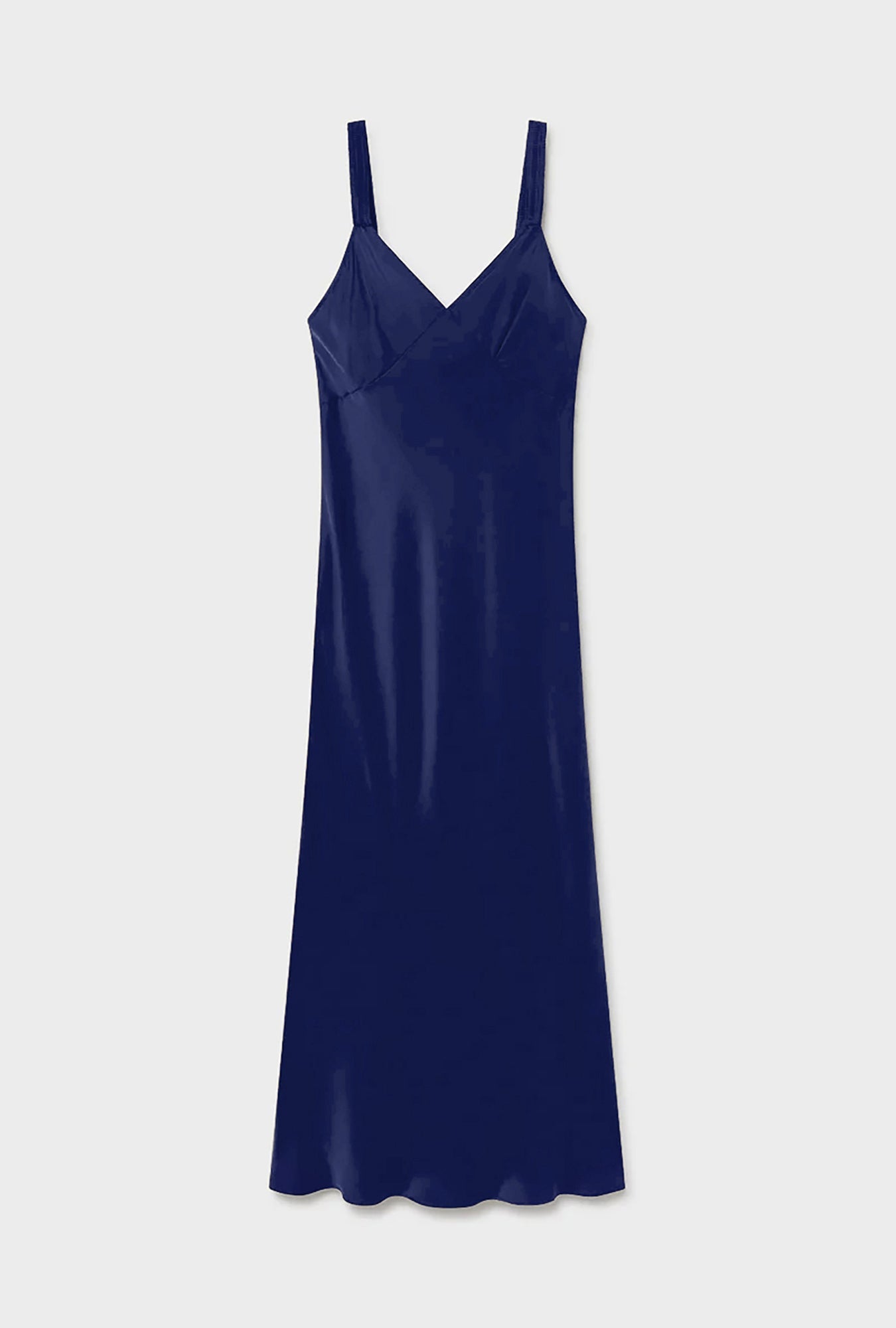 Silk Laundry Deco Ruched Dress - Purple Rain
