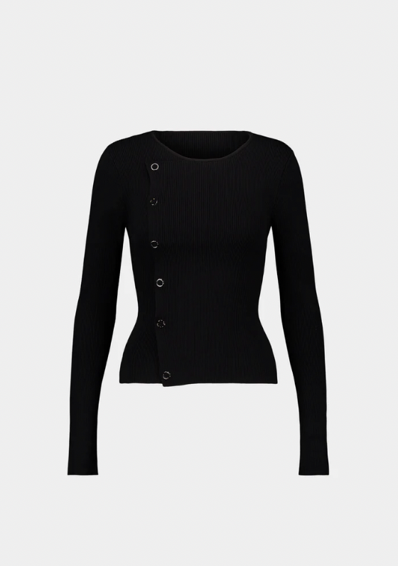 SAEMDI Deconstructed Rib Top