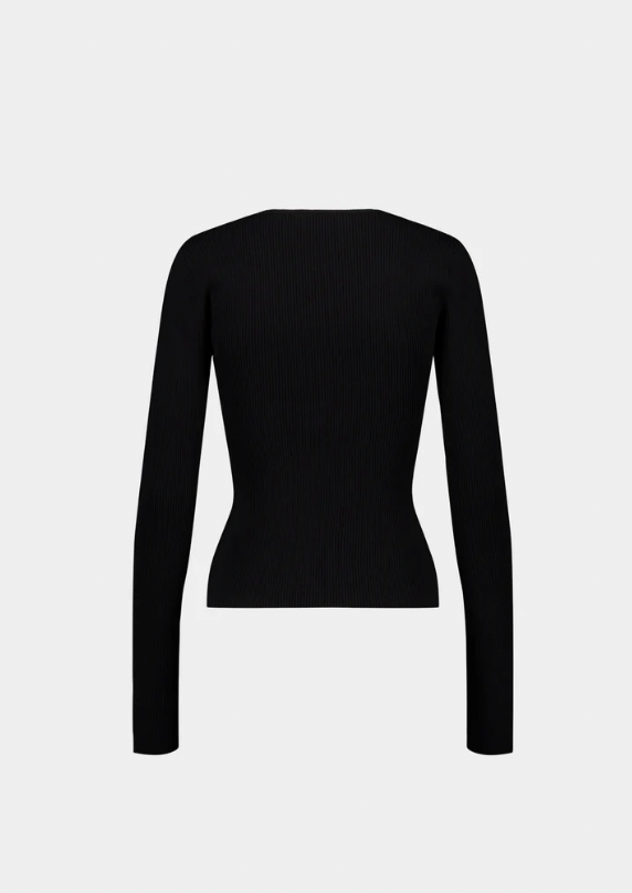 SAEMDI Deconstructed Rib Top