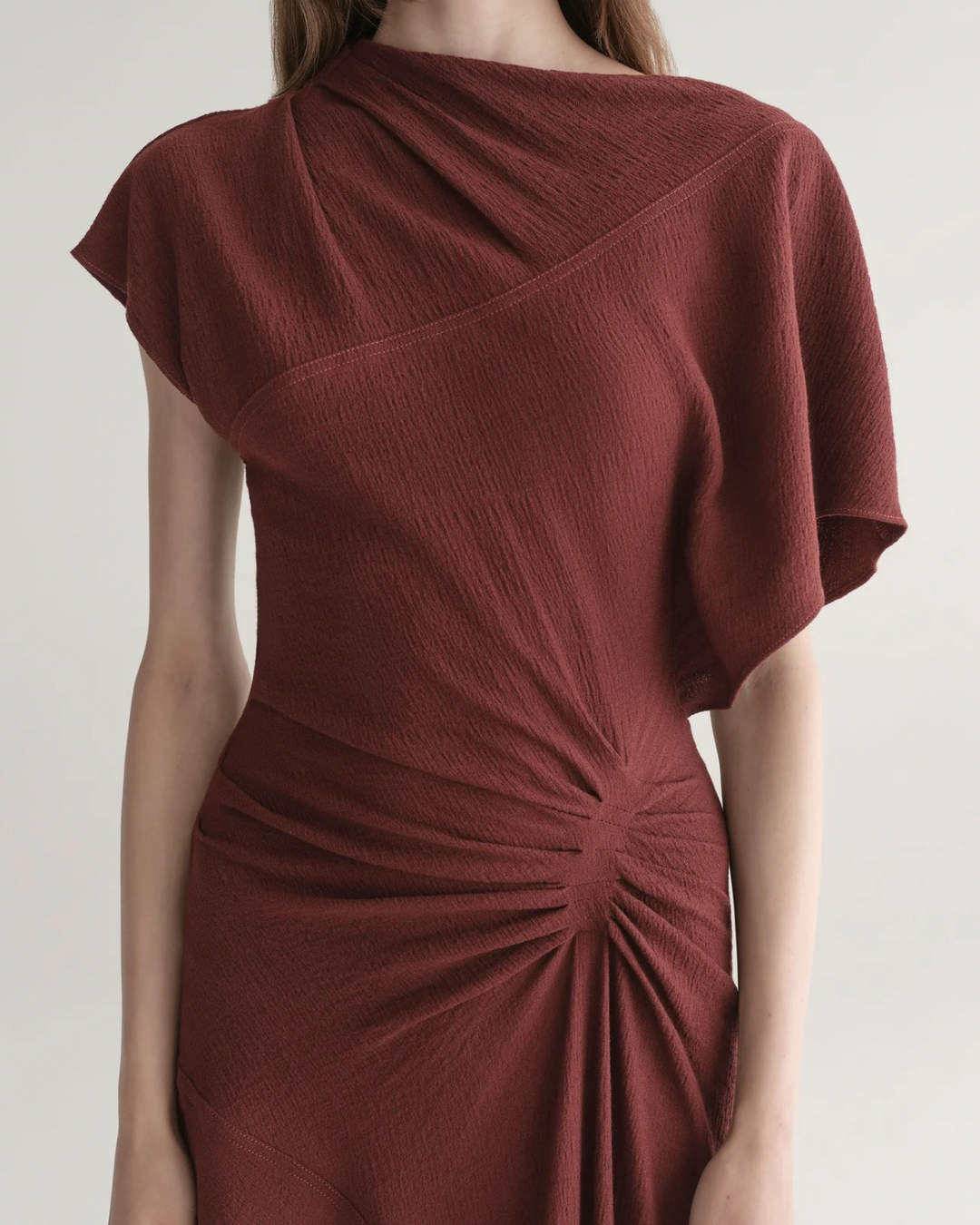 A.L.C. Dena Dress - Black Cherry