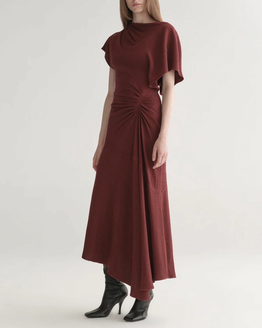 A.L.C. Dena Dress - Black Cherry