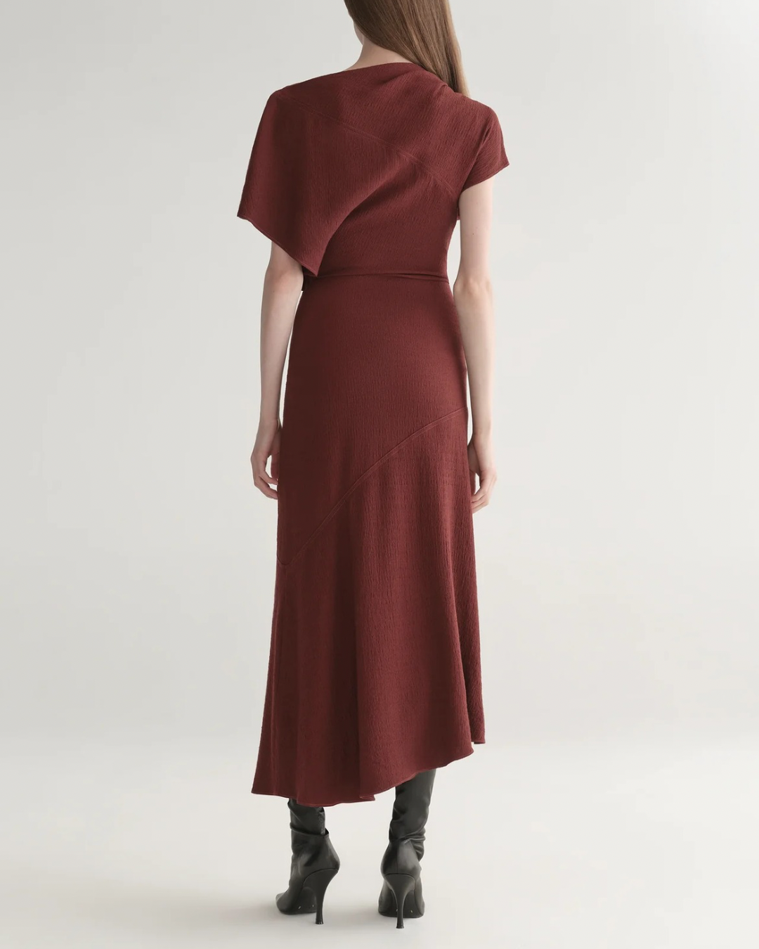 A.L.C. Dena Dress - Black Cherry