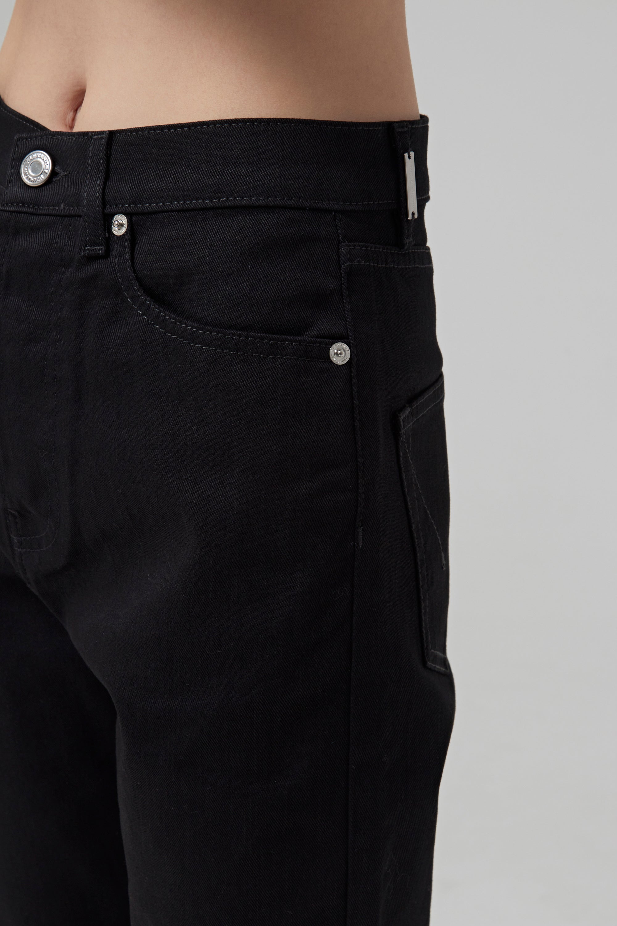 ALEXANDRE VAUTHIER Denim Jeans - Black
