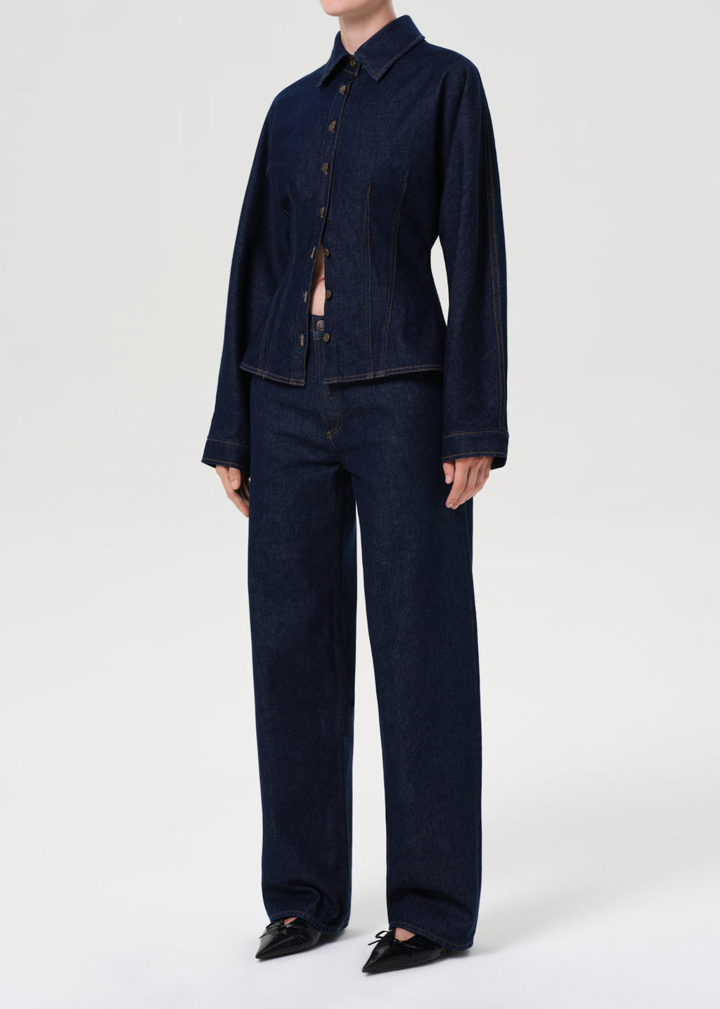 AGOLDE Devon Shirt - Rinse