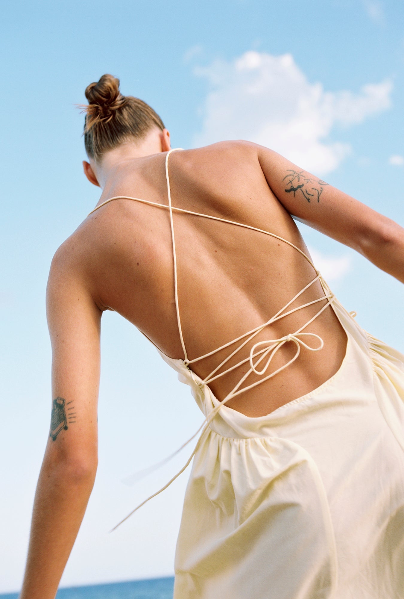 Silk Laundry Dive Dress - Margarita