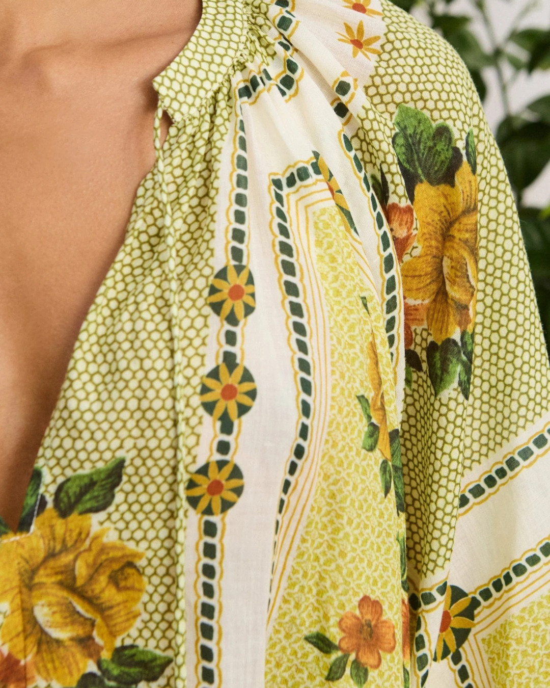 ALÉMAIS Dixie Mini Dress - Citrus