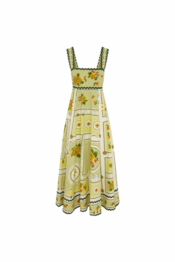 ALÉMAIS Dixie Summer Dress - Citrus