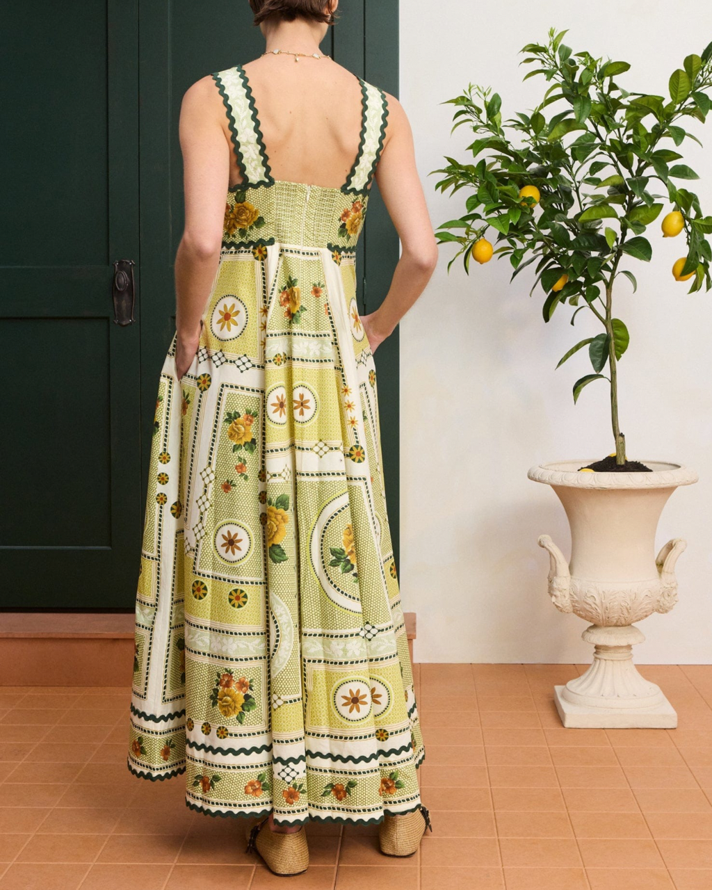 ALÉMAIS Dixie Summer Dress - Citrus