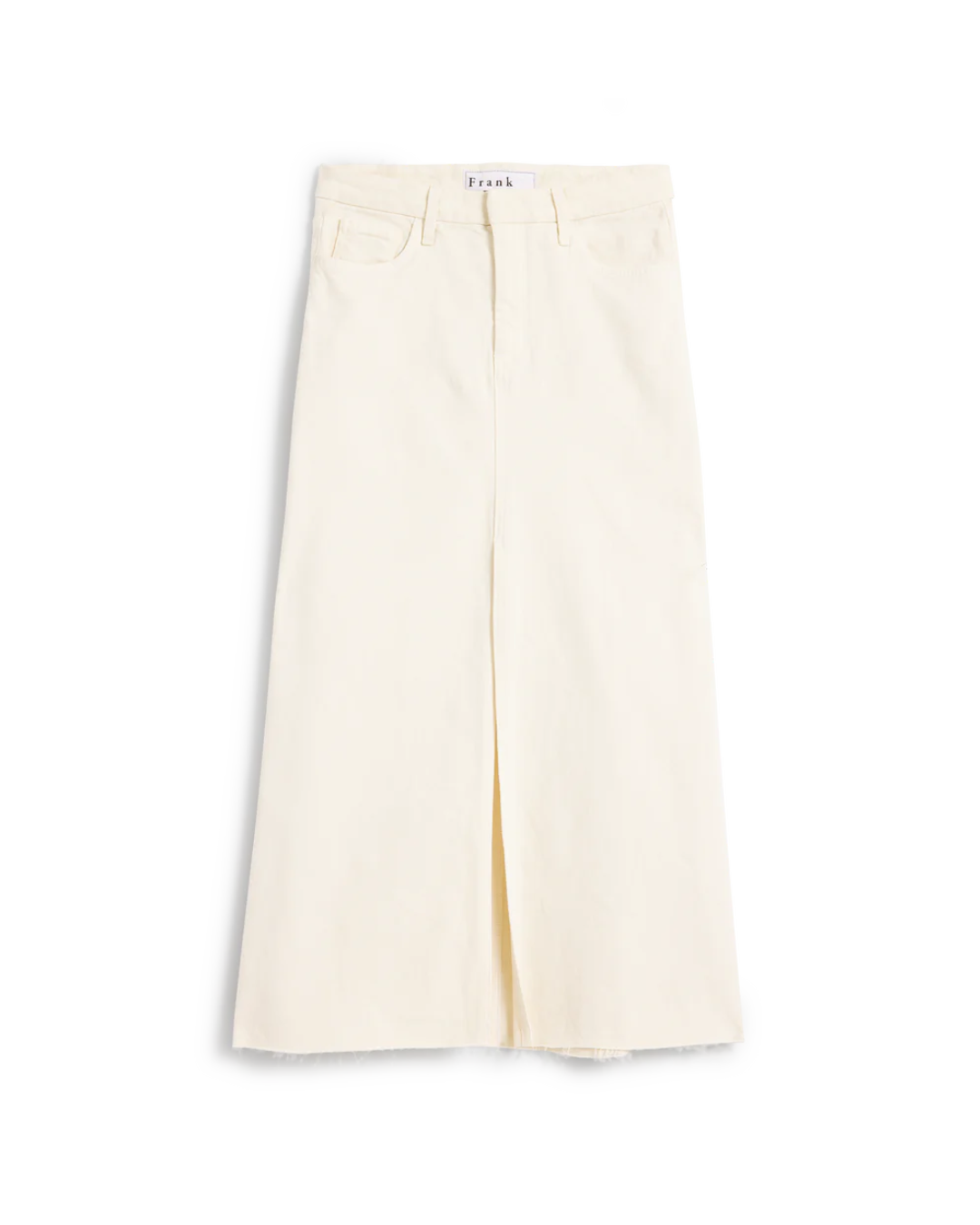 Frank & Eileen Donnybrook Denim Skirt - Natural