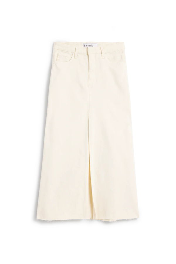 Frank & Eileen Donnybrook Denim Skirt - Natural
