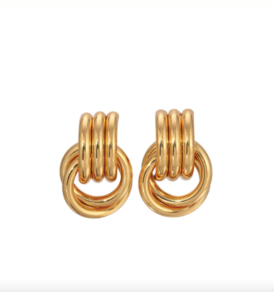 Heaven Mayhem Double Knot Earrings